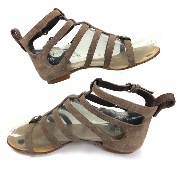 GIUSEPPE ZANOTTI  6.5 Suede Gladiator Sandal - Picture 5 of 8